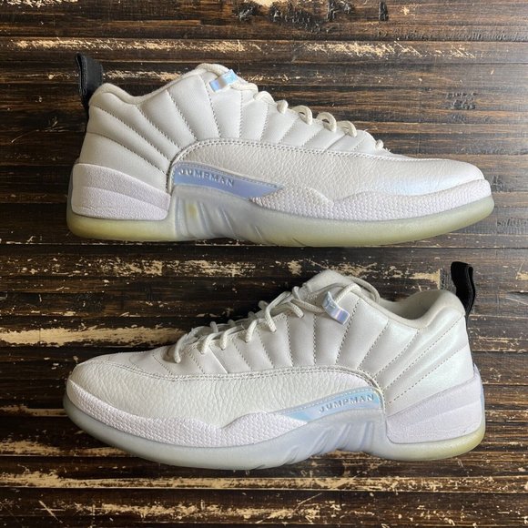 Men's Air Jordan 12 Retro Low Easter DB0733-190 Shoes (2021) White Size 9.5 - Picture 2 of 7